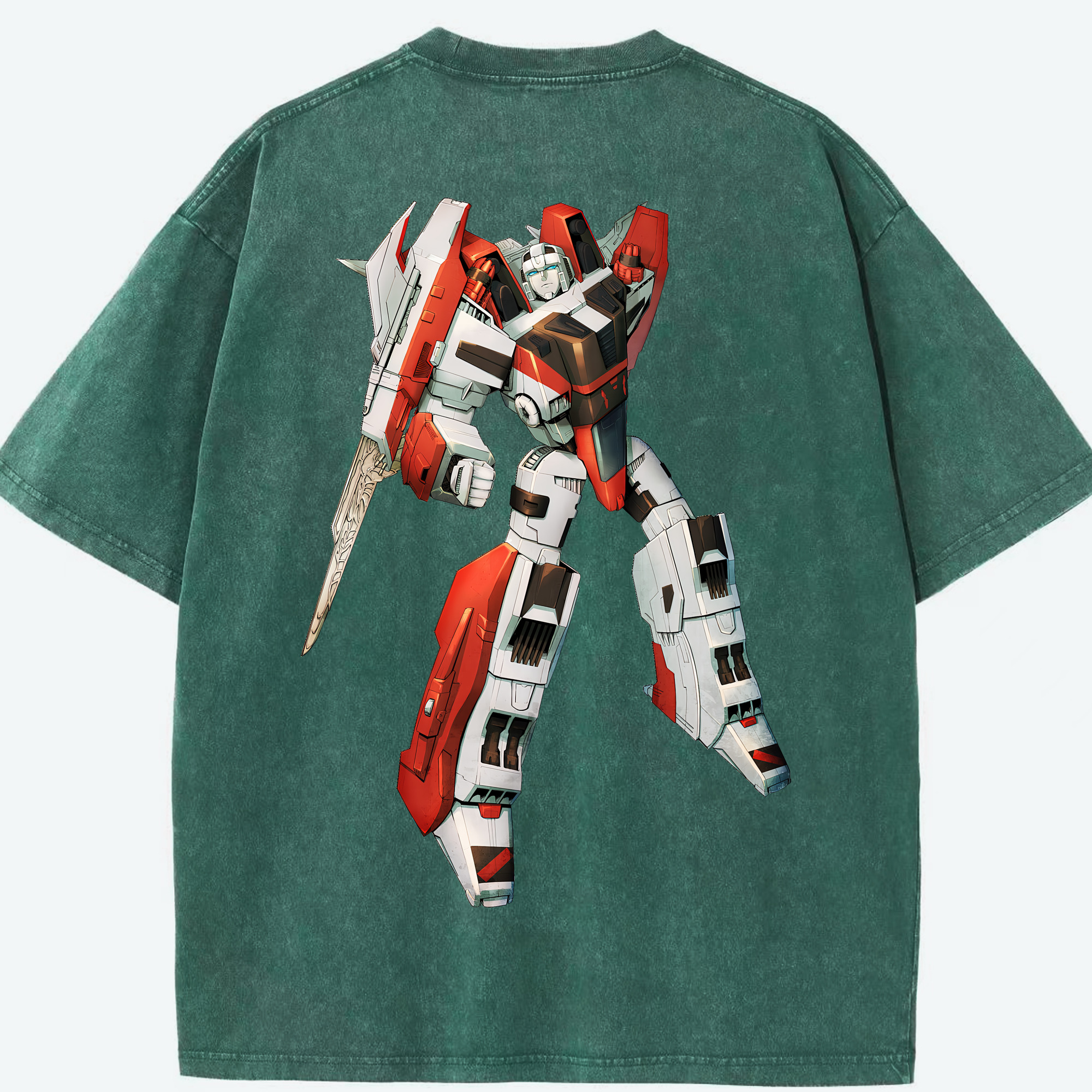 Transformers トランスフォーマー 綿100% ヴィンテージ風 半袖Tシャツ（背面プリント）